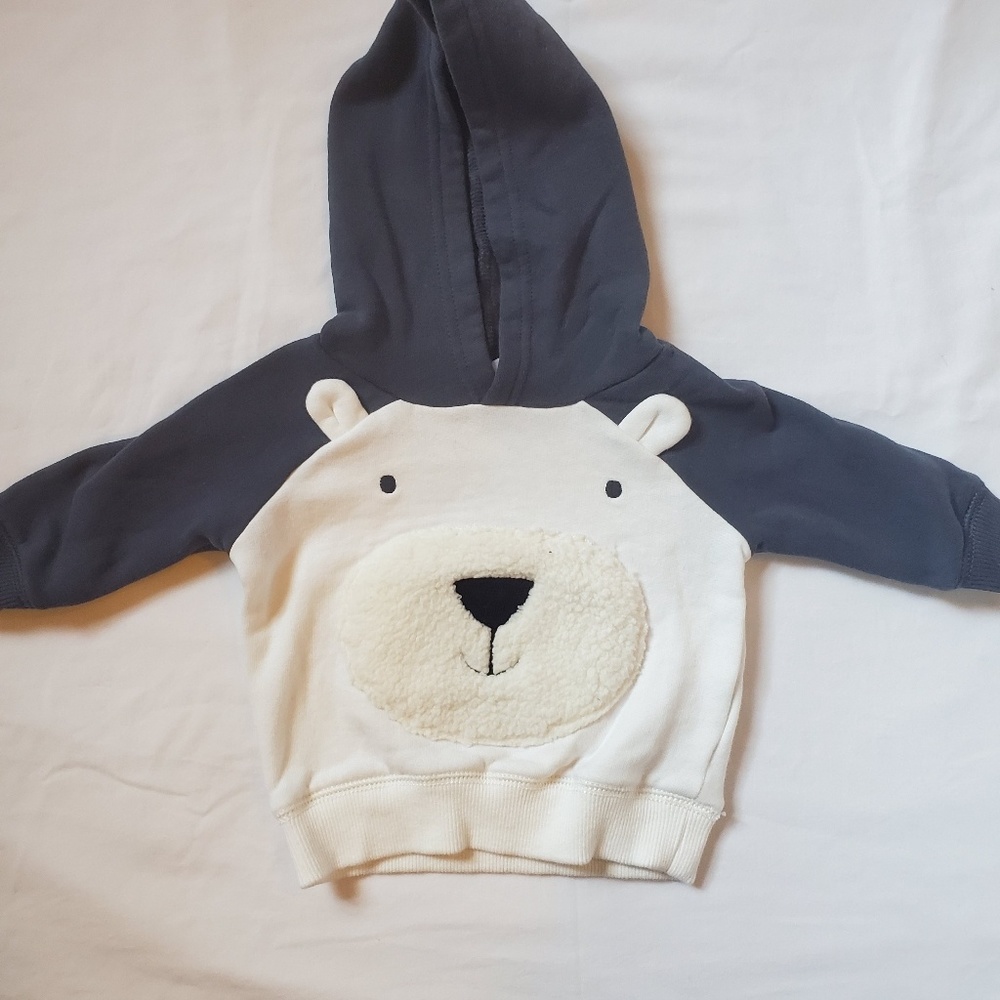 SALE💙 5/$25 Fleece lined bear hoodie